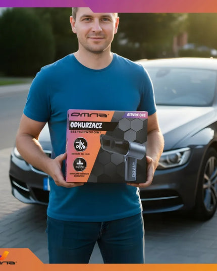 Belaidis automobilinis dulkių siurblys „Omna AIRVAX ONE“, 80 W, su akumuliatoriumi