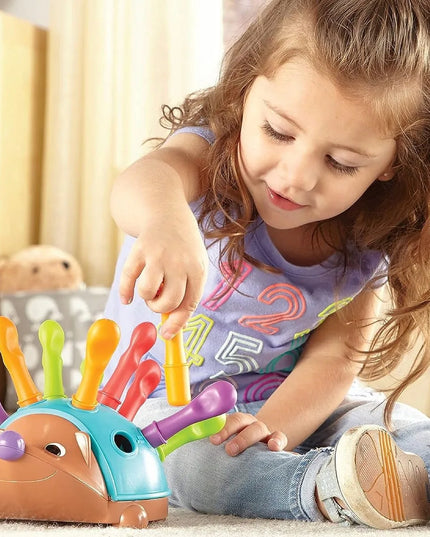 Edukacinis ežiukas-rūšiuoklis Montessori