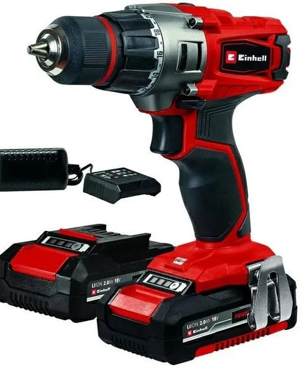 Einhell akumuliatorinis gręžtuvas-suktuvas TE-CD 18/2 Li 2x2Ah PXC