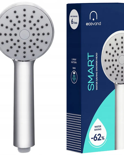 Ekonomiška dušo galvutė EcoVand Smart - stilinga, taupanti 62% vandens, 6 l/min