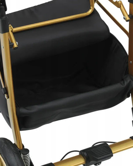EL-CAR 3-in-1 vežimėlis Cosmo gold, įskaitant ISOFIX automobilinę kėdutę