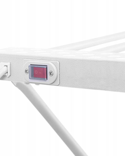 Elektrinė drabužių džiovyklė, pastatoma, 18 kaitinimo elementų, aliumininė