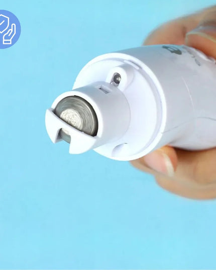 Elektrinė gyvūnų nagų dildė ELS PET su LED apšvietimu, belaidė, skirta katėms ir šunims