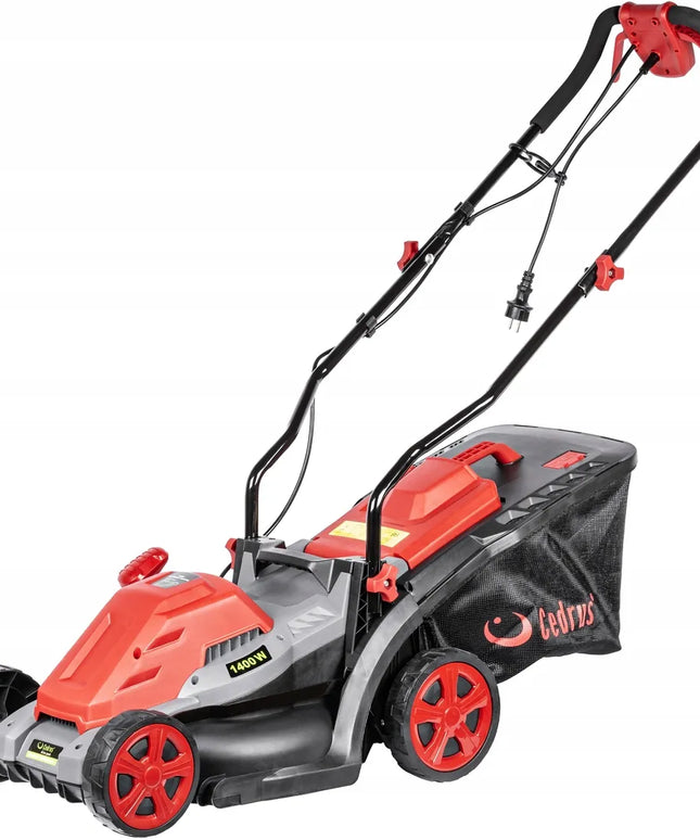 Elektrinė vejapjovė Cedrus KE34 1400W 34 cm su 35 l krepšiu