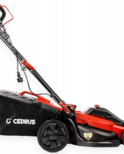 Elektrinė vejapjovė Cedrus KE40 1800W, 40cm, 45L krepšys