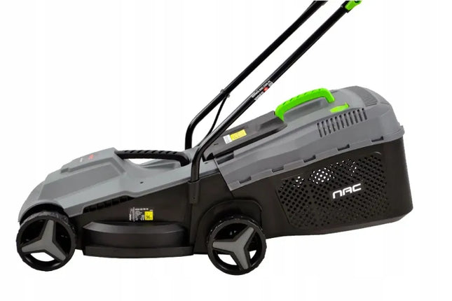 Elektrinė vejapjovė NAC 1000 W, 32 l, 32 cm, NAC LE10-32-PB-YE