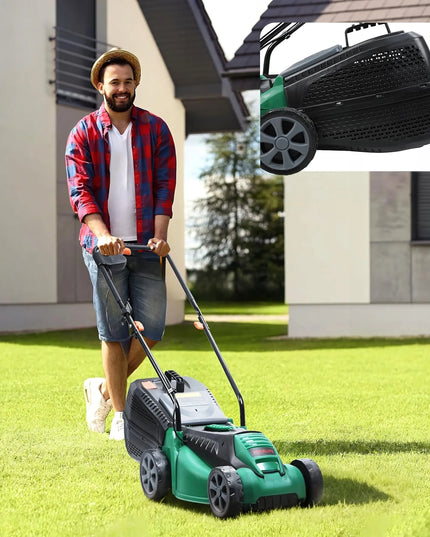 Elektrinė vejapjovė Real Garden 1600W, 32 cm, 30L krepšys