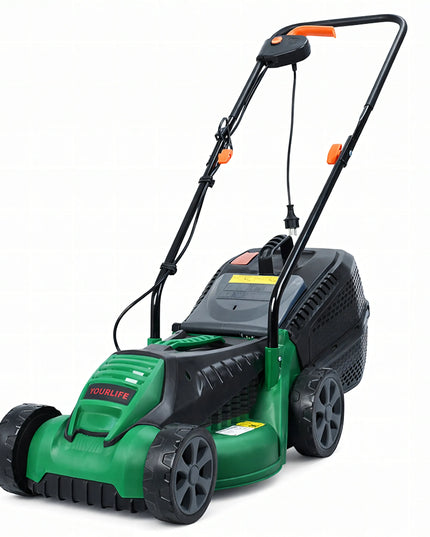 Elektrinė vejapjovė Real Garden 1600W, 32 cm, 30L krepšys