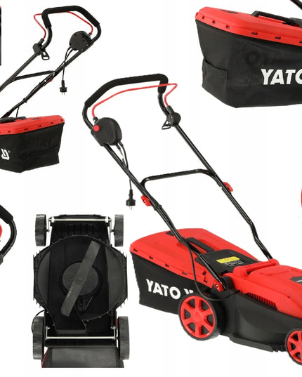 Elektrinė vejapjovė su indukciniu varikliu YATO YT-852082, 1600W, 45L, 36cm