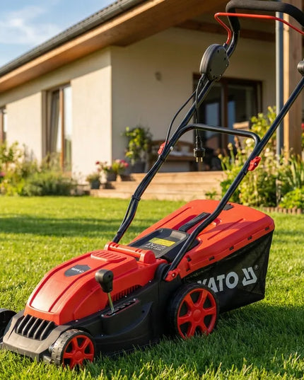 Elektrinė vejapjovė su indukciniu varikliu YATO YT-852082, 1600W, 45L, 36cm
