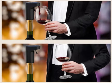 Elektrinis automatinis alkoholio, vyno ir viskio dozatorius su aeratoriumi