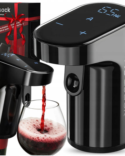 Elektrinis automatinis alkoholio, vyno ir viskio dozatorius su aeratoriumi