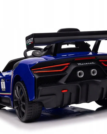 Elektrinis automobilis Maserati MC20 GT2 mėlynas