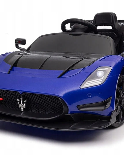 Elektrinis automobilis Maserati MC20 GT2 mėlynas