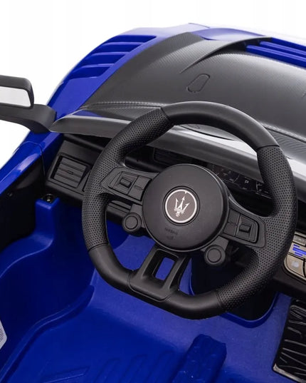 Elektrinis automobilis Maserati MC20 GT2 mėlynas