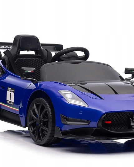 Elektrinis automobilis Maserati MC20 GT2 mėlynas
