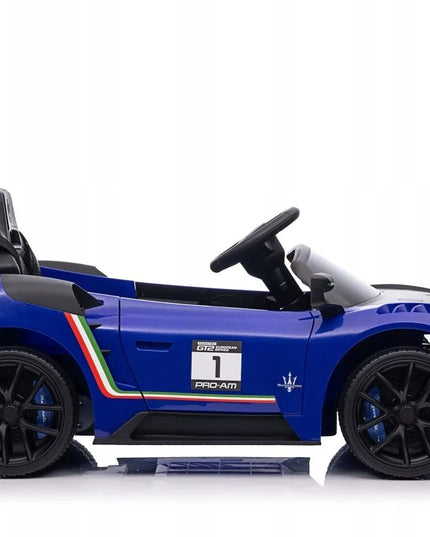 Elektrinis automobilis Maserati MC20 GT2 mėlynas