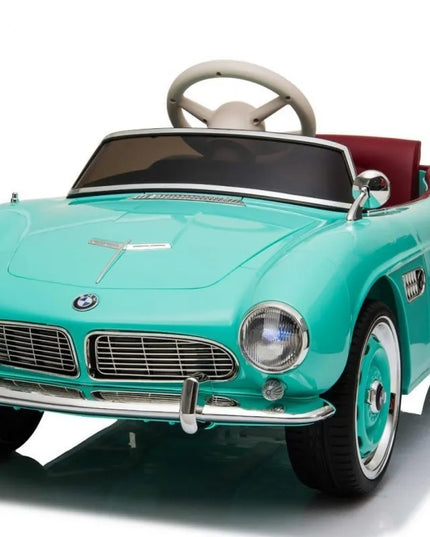 Elektrinis automobilis vaikams BMW 507 Retro, žalias