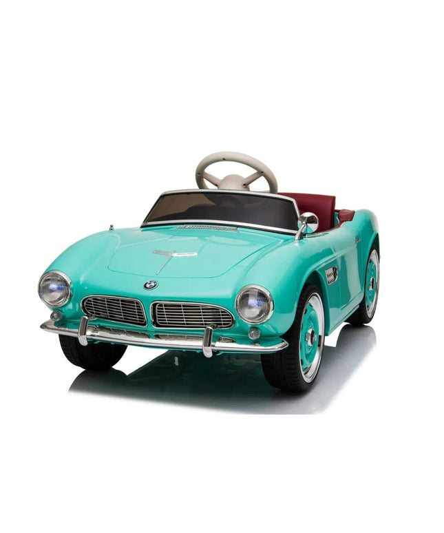 Elektrinis automobilis vaikams BMW 507 Retro, žalias