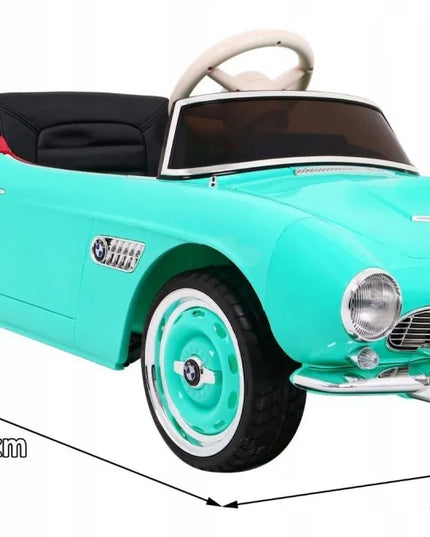 Elektrinis automobilis vaikams BMW 507 Retro, žalias
