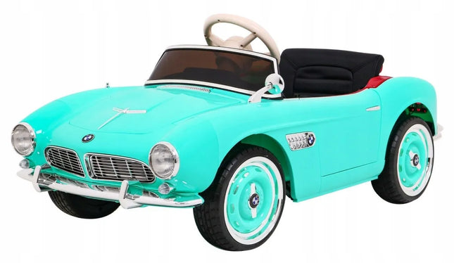Elektrinis automobilis vaikams BMW 507 Retro, žalias