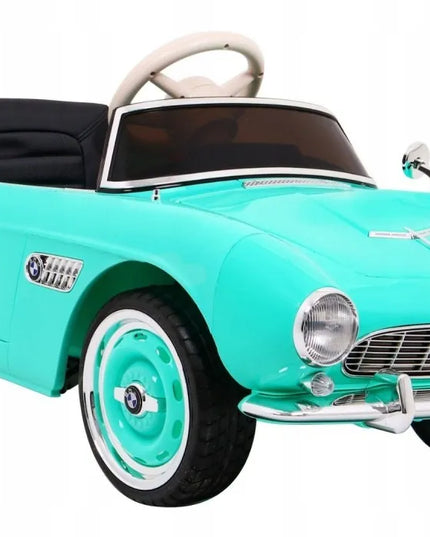 Elektrinis automobilis vaikams BMW 507 Retro, žalias