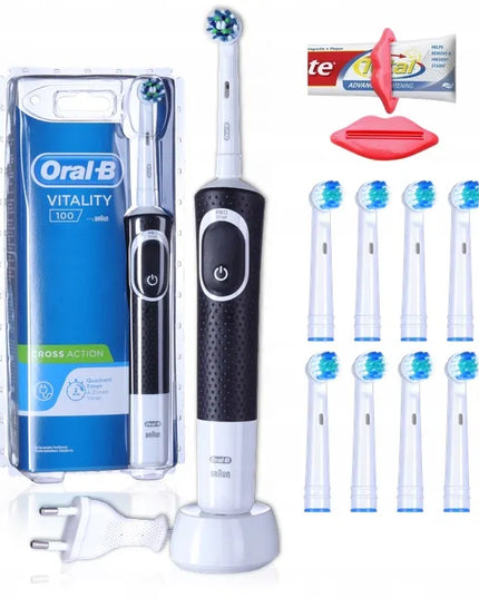 Elektrinis dantų šepetėlis Oral-B Vitality 100 RINKINYS