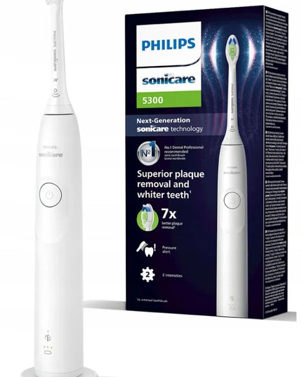 Elektrinis dantų šepetėlis PHILIPS Sonicare 5300 Protective Clean, baltas