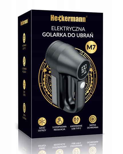Elektrinis drabužių pūkų rinkiklis Heckermann M7