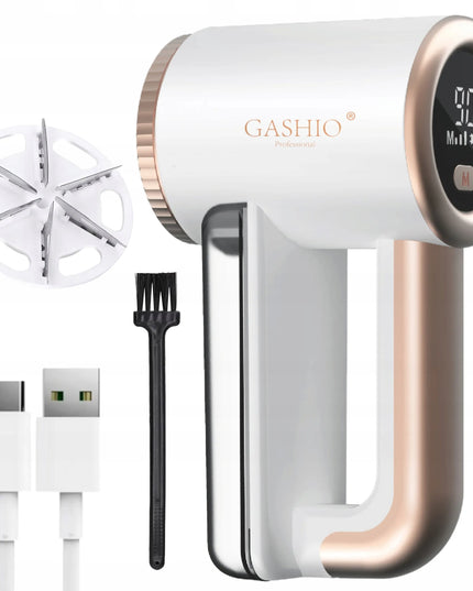 Elektrinis drabužių pūkų surinkiklis GASHIO BL560 belaidis baltas