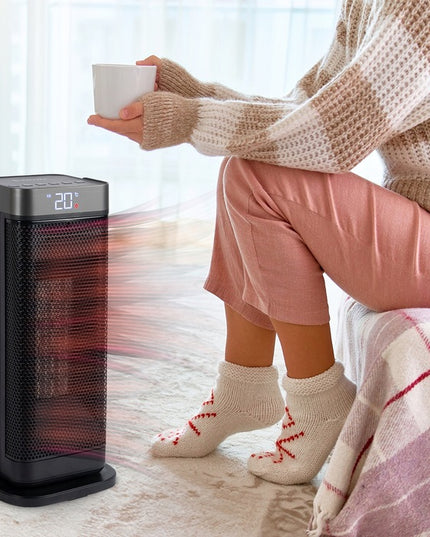 Elektrinis kolonos tipo šildytuvas su nuotolinio valdymo pultu PTC LED 2000W (Maltec)