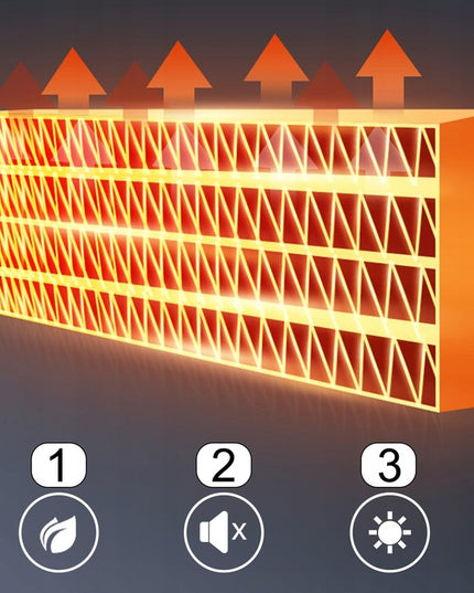 Elektrinis kolonos tipo šildytuvas su nuotolinio valdymo pultu PTC LED 2000W (Maltec)