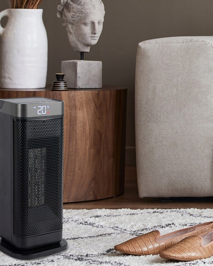 Elektrinis kolonos tipo šildytuvas su nuotolinio valdymo pultu PTC LED 2000W (Maltec)