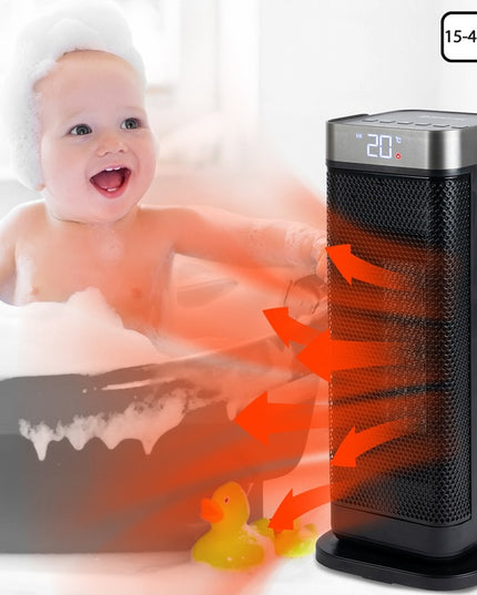 Elektrinis kolonos tipo šildytuvas su nuotolinio valdymo pultu PTC LED 2000W (Maltec)