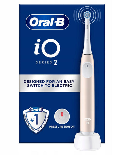 Elektrinis magnetinis dantų šepetėlis Oral-B iO Series 2 Calm Pink