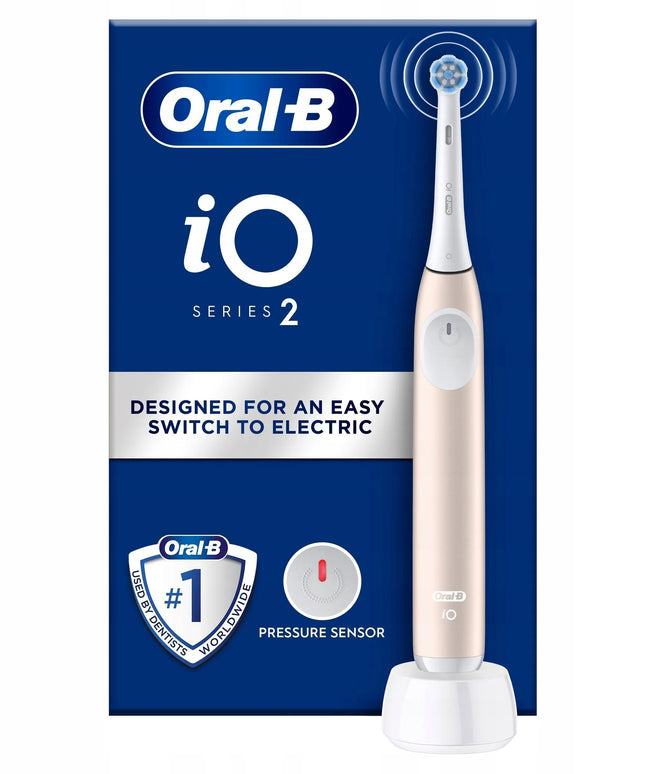 Elektrinis magnetinis dantų šepetėlis Oral-B iO Series 2 Calm Pink