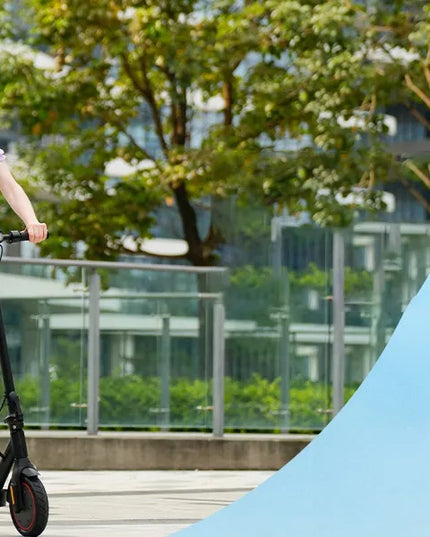 Elektrinis paspirtukas AgileRide Foldable Electric Scooter, 350W, 34km atstumas, 36V 7.8Ah baterija, suaugusiems iki 100kg - Galingas