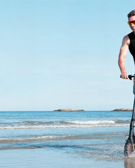 Elektrinis paspirtukas AgileRide Foldable Electric Scooter, 350W, 34km atstumas, 36V 7.8Ah baterija, suaugusiems iki 100kg - Galingas