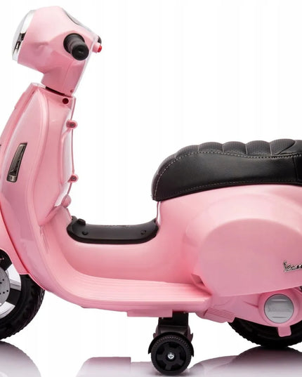 Elektrinis paspirtukas Sun Baby Vespa vaikams su atlošu, rožinis