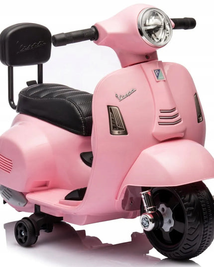 Elektrinis paspirtukas Sun Baby Vespa vaikams su atlošu, rožinis