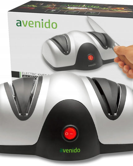 Elektrinis peilių galąstuvas Avenido AV4529 – 2 pakopų sistema, 40 W, su siurbtukais