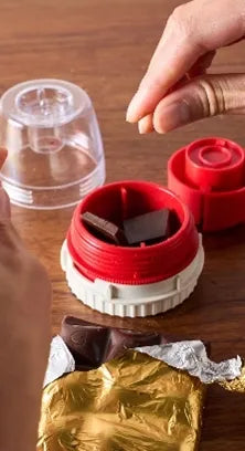 Elektrinis prieskonių malūnėlis FinaMill BBQ USB su 4 indeliais ir padėklu