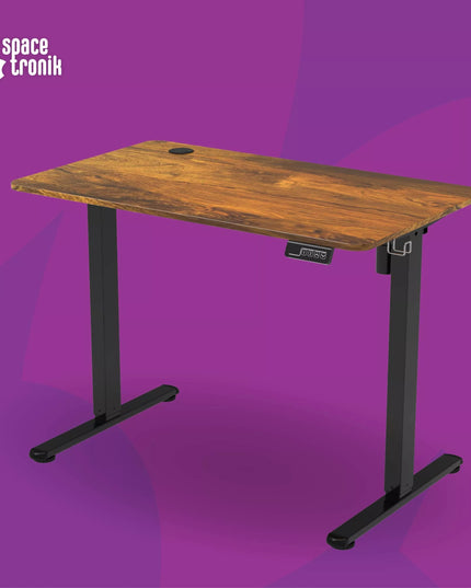 Elektrinis reguliuojamas stalas 100x60, aukščio reguliavimas 118, Spacetronik