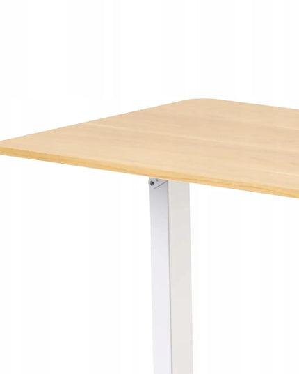 Elektrinis reguliuojamas stalas 100x60 Spacetronik su atmintimi, šviesus ąžuolas
