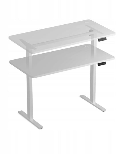 Elektrinis reguliuojamas stalas Control 120/60 LVNSystem baltas 72-114 cm