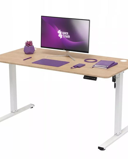Elektrinis reguliuojamas stalas Spacetronik 160x80 cm, keliamoji galia 80 kg