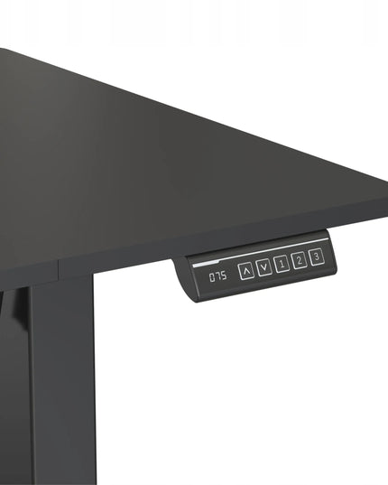 Elektrinis reguliuojamo aukščio stalas Lite 140 LVNSystem, juodas