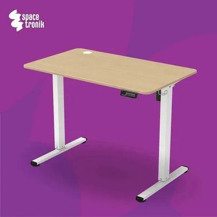 Elektrinis reguliuojamo aukščio stalas Spacetronik Moris 120x60 cm