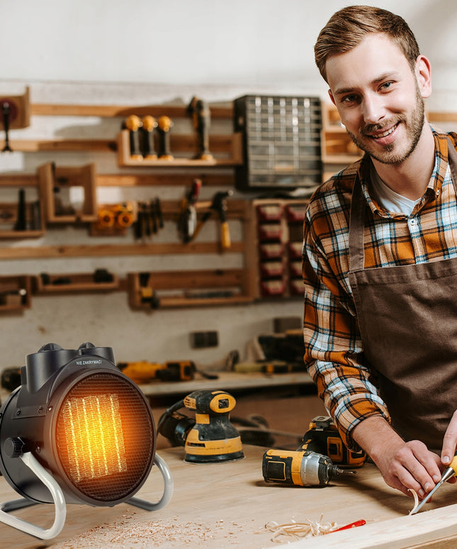 Elektrinis šildytuvas FAROLKA su termostatu 2kW