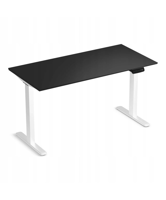Elektrinis stalas Control Pro 138/67 LVNSystem baltas juodas su dviem varikliais